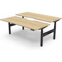 Halo+ Electric Height Adjustable Back to Back Workstation