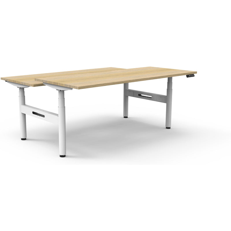 Halo+ Electric Height Adjustable Back to Back Workstation