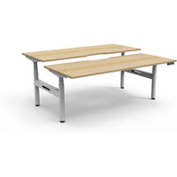 Halo+ Electric Height Adjustable Back to Back Workstation