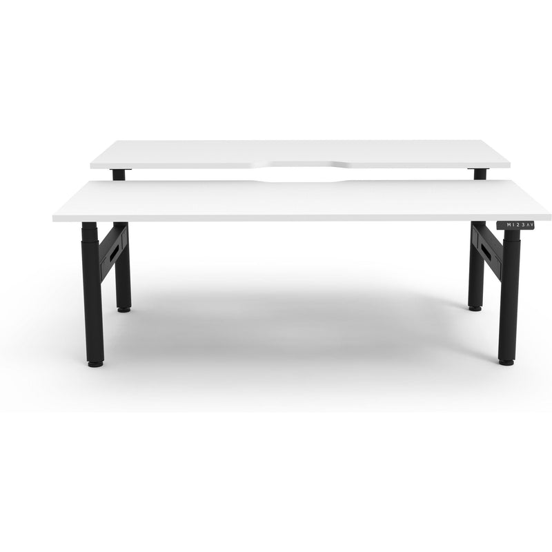 Halo+ Electric Height Adjustable Back to Back Workstation