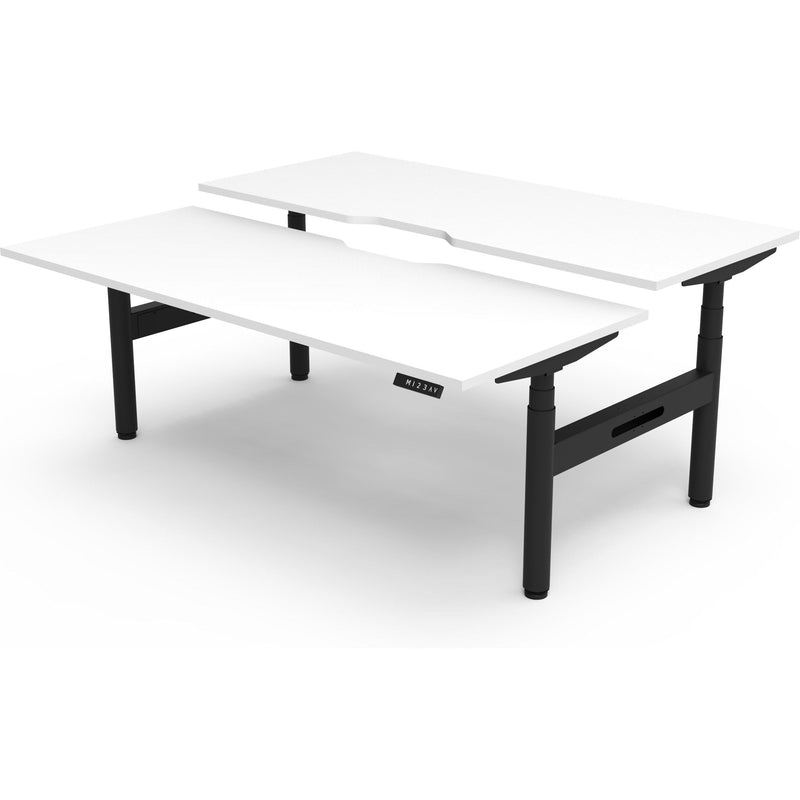 Halo+ Electric Height Adjustable Back to Back Workstation