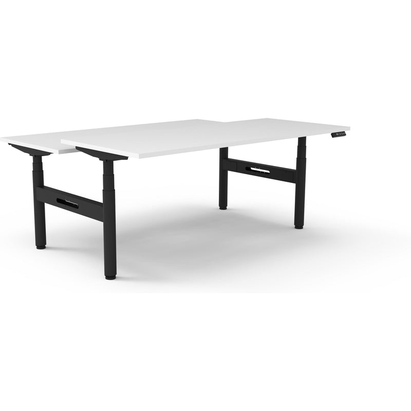 Halo+ Electric Height Adjustable Back to Back Workstation