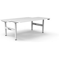 Halo+ Electric Height Adjustable Back to Back Workstation