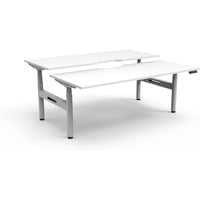 Halo+ Electric Height Adjustable Back to Back Workstation