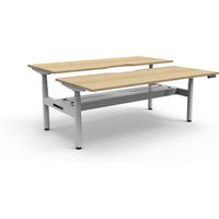 Halo+ Electric Height Adjustable Back to Back Workstation