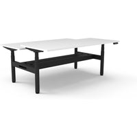 Halo+ Electric Height Adjustable Back to Back Workstation