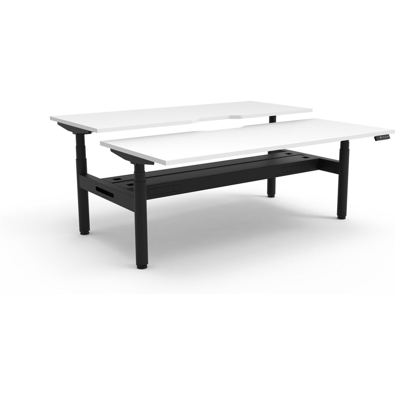 Halo+ Electric Height Adjustable Back to Back Workstation