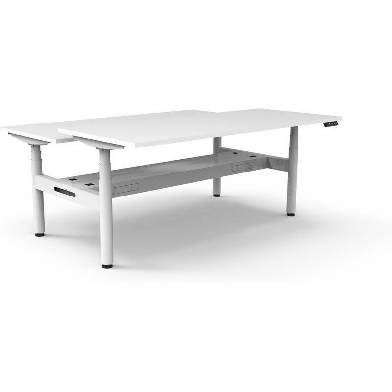 Halo+ Electric Height Adjustable Back to Back Workstation