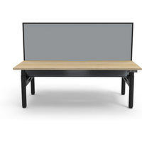 Halo+ Electric Height Adjustable Back to Back Workstation