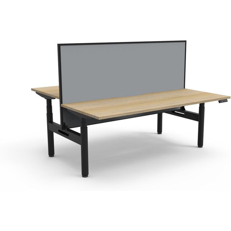 Halo+ Electric Height Adjustable Back to Back Workstation