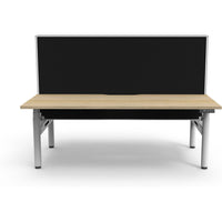 Halo+ Electric Height Adjustable Back to Back Workstation