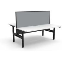 Halo+ Electric Height Adjustable Back to Back Workstation