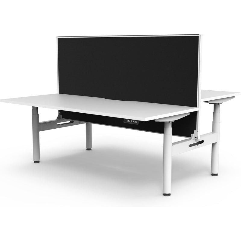Halo+ Electric Height Adjustable Back to Back Workstation