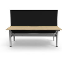 Halo+ Electric Height Adjustable Back to Back Workstation