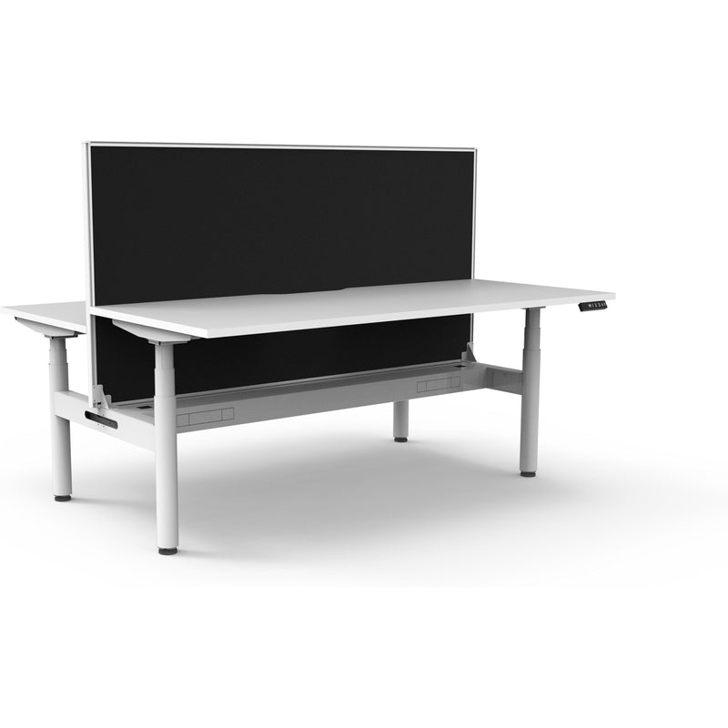 Halo+ Electric Height Adjustable Back to Back Workstation