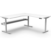 Halo+ Electric Height Adjustable Corner Workstation