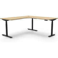 Halo+ Electric Height Adjustable Corner Workstation