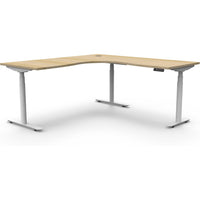 Halo+ Electric Height Adjustable Corner Workstation