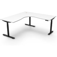 Halo+ Electric Height Adjustable Corner Workstation