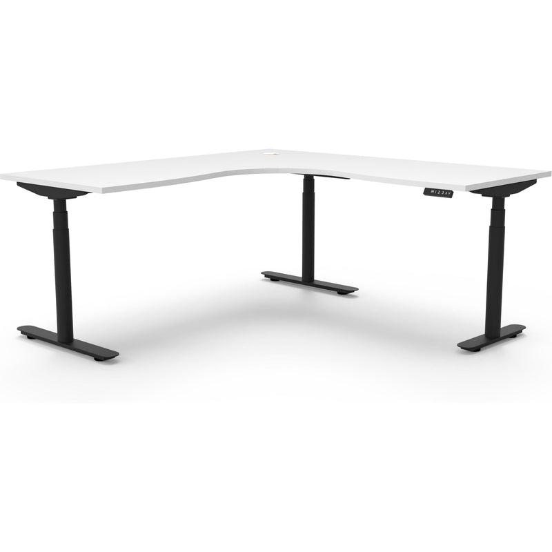 Halo+ Electric Height Adjustable Corner Workstation