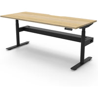 Halo+ Electric Height Adjustable Single Sided Workstation