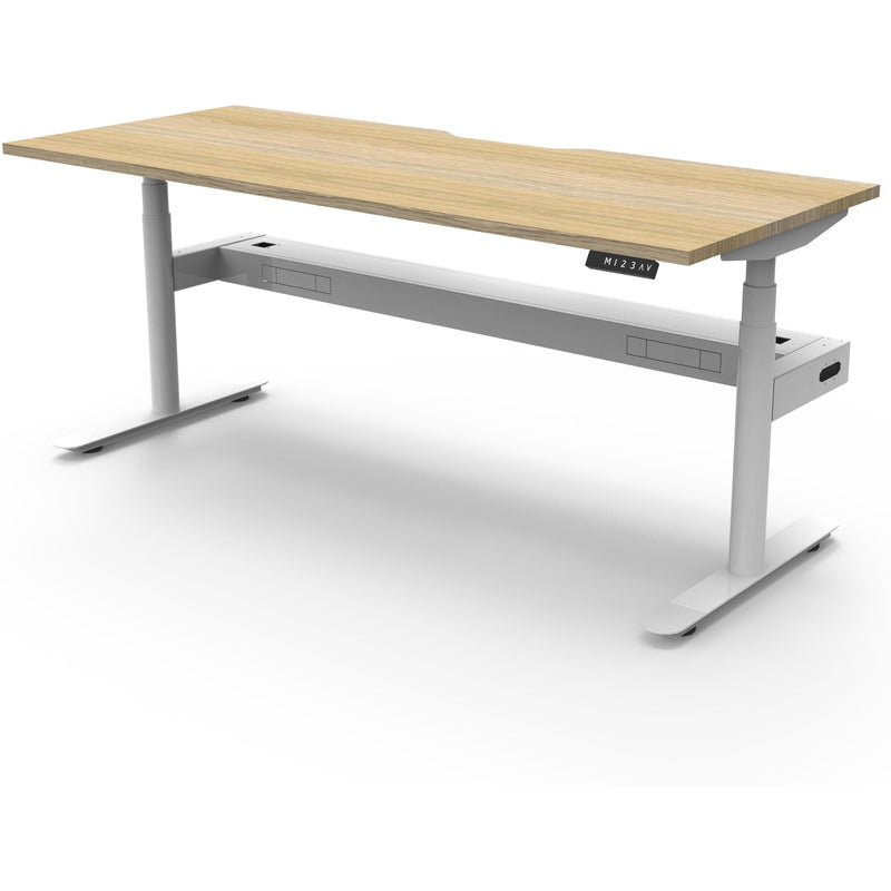 Halo+ Electric Height Adjustable Single Sided Workstation