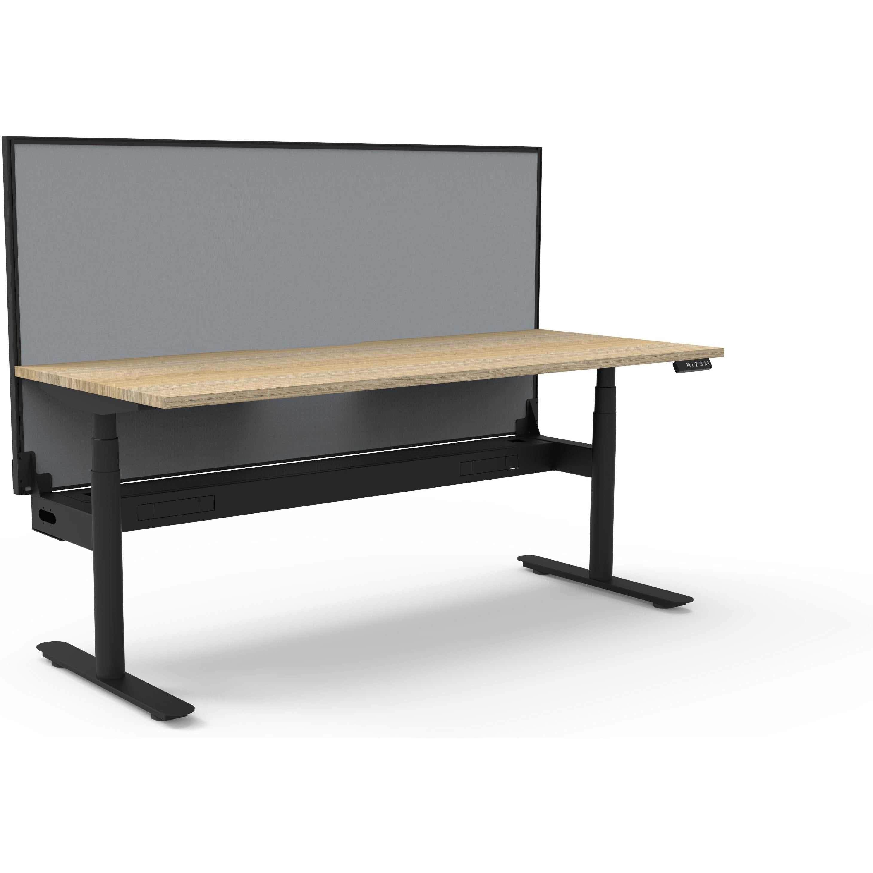 Halo+ Electric Height Adjustable Single Sided Workstation