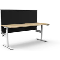 Halo+ Electric Height Adjustable Single Sided Workstation