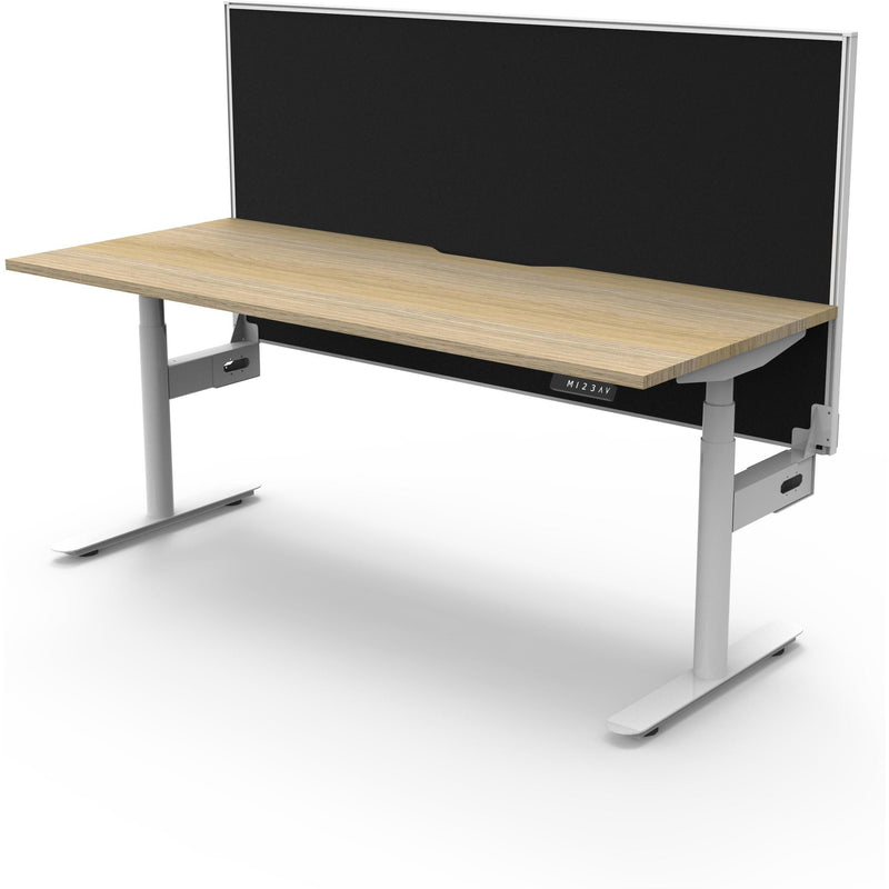 Halo+ Electric Height Adjustable Single Sided Workstation
