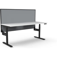 Halo+ Electric Height Adjustable Single Sided Workstation