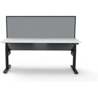 Halo+ Electric Height Adjustable Single Sided Workstation