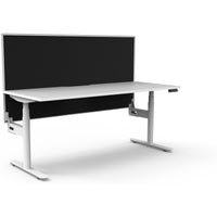 Halo+ Electric Height Adjustable Single Sided Workstation