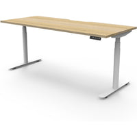 Halo+ Electric Height Adjustable Single Sided Workstation