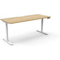 Halo+ Electric Height Adjustable Single Sided Workstation