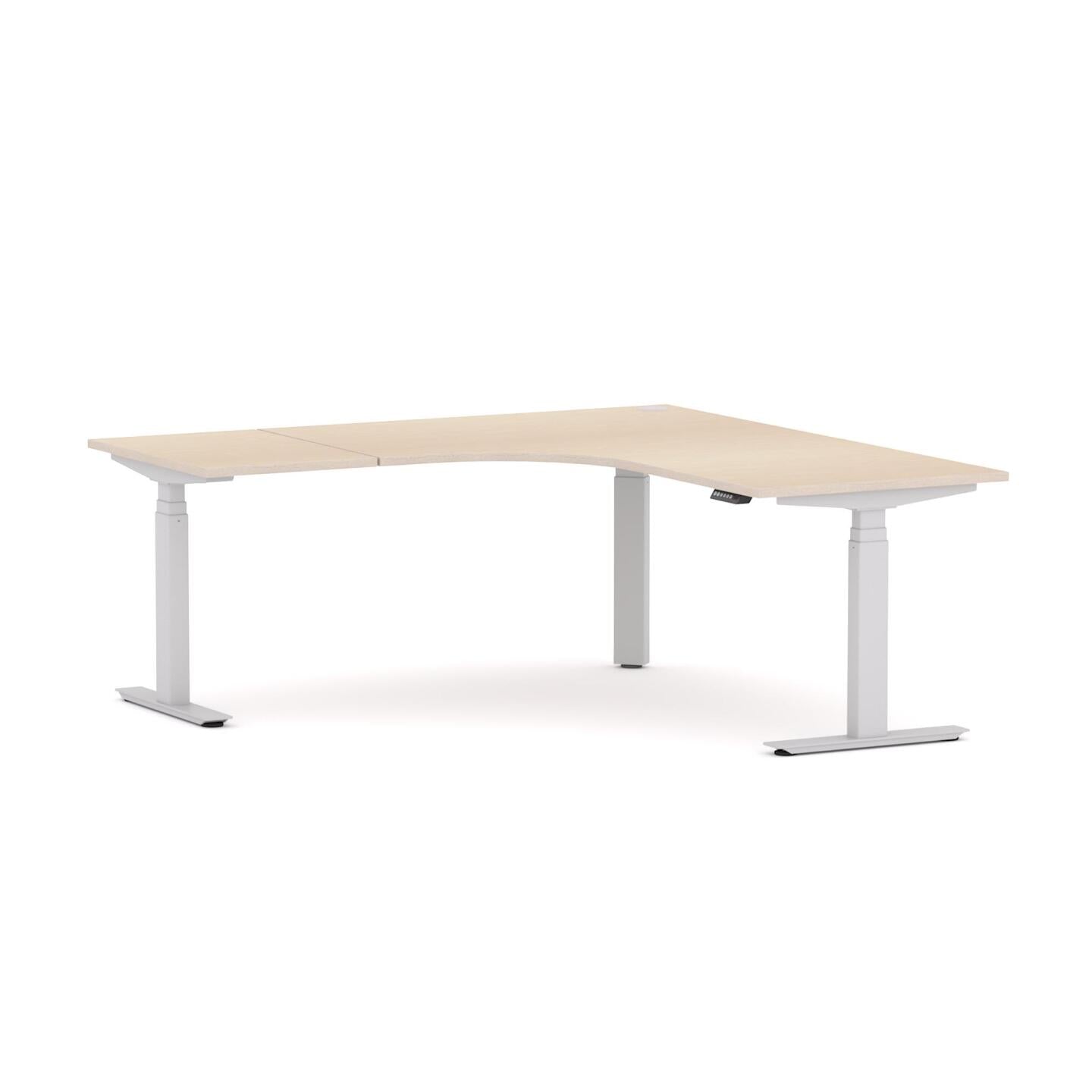AgileMotion+ 3C/2M Electric Rectangle 90° Workstation