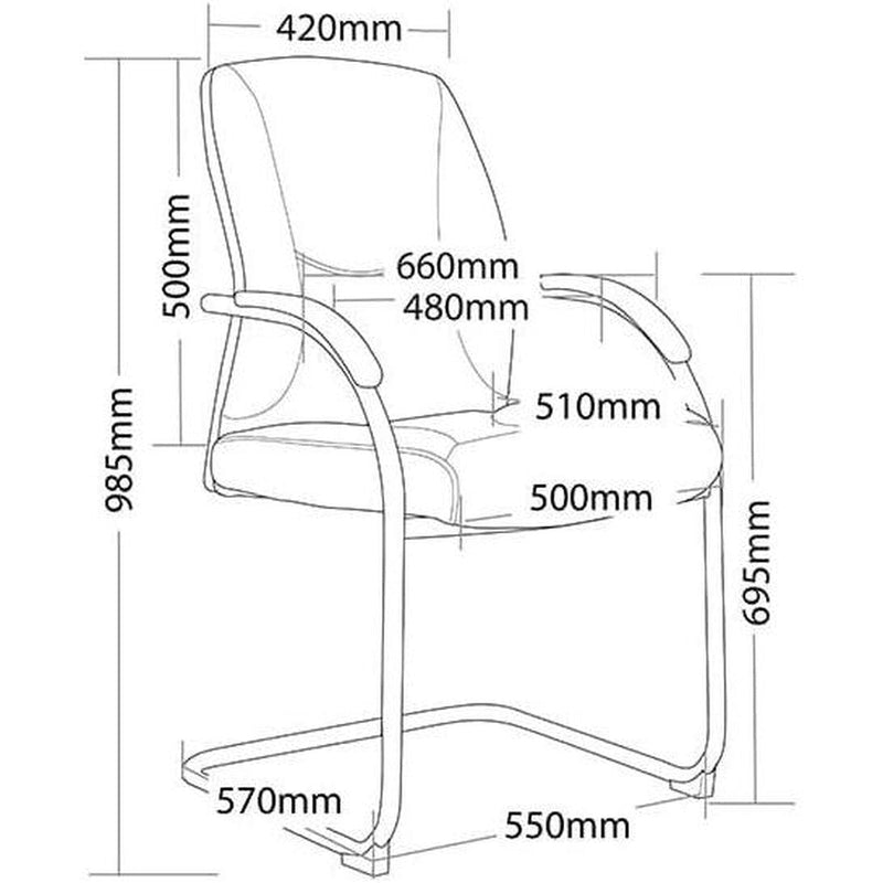 Hilton Visitor Chair