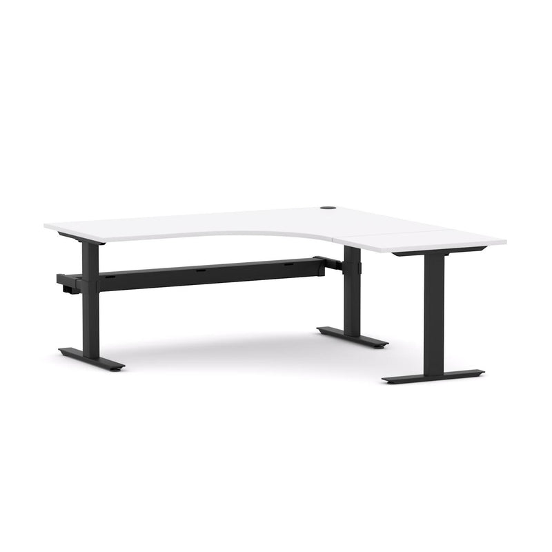 Agile Fixed Rectangle 90° Workstation