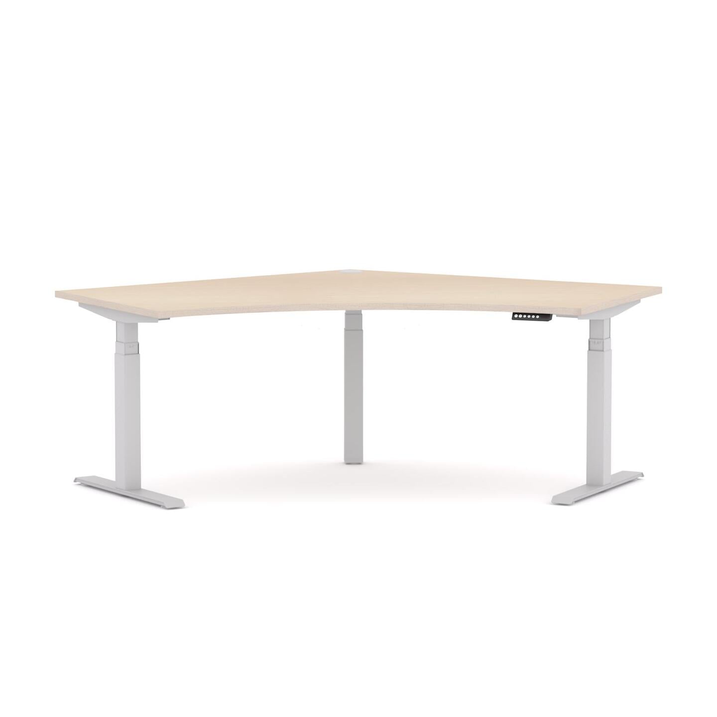 AgileMotion+ 3C/2M Electric Rectangle 120° Workstation