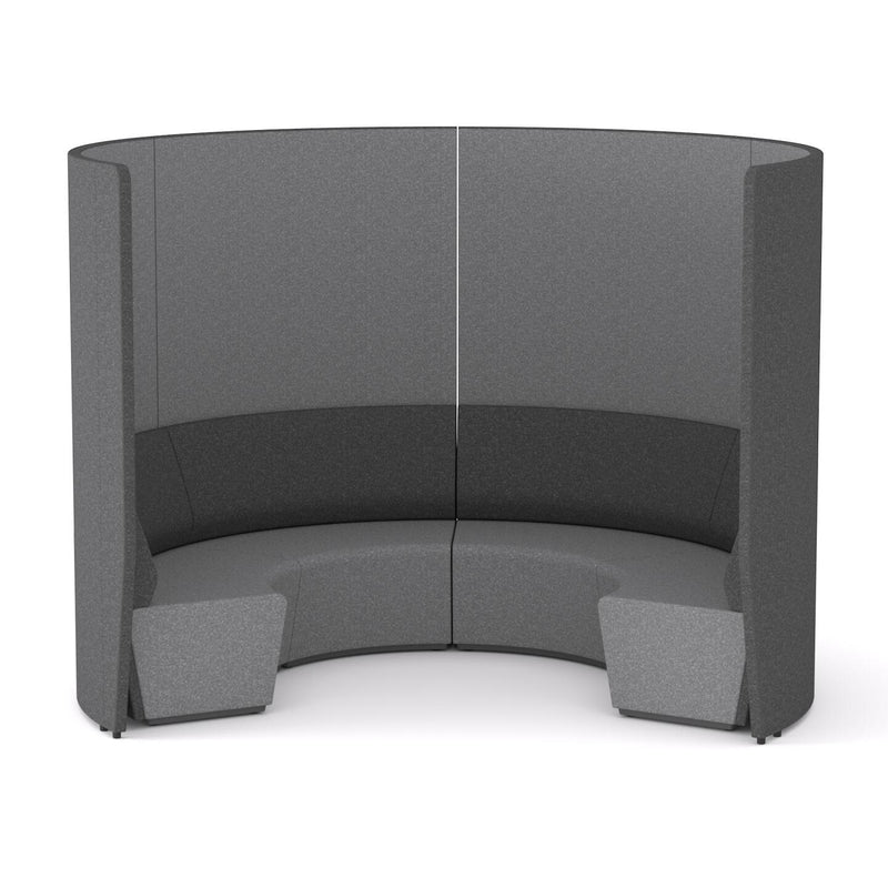 Motion Arc 4 Walls Charcoal/Stone