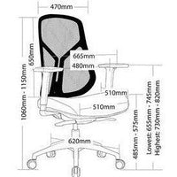 Ivory Executive Mesh Chair