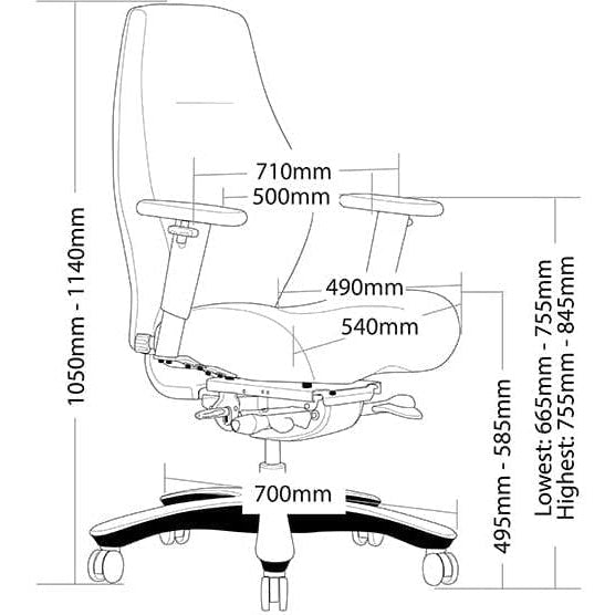 Impact Ultra High Back Heavy Duty Chair