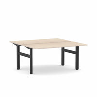 Klass Fixed 2-Person Double-sided Desk Workstation