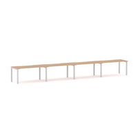 Axis 4-Person Single-sided Desk Workstation