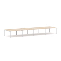 Axis 8-Person Double-sided Desk Workstation