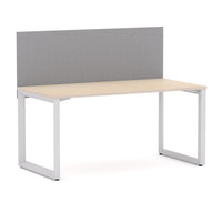 Anvil 1 User Single Desk, 50x50mm Triangular Loop Leg Design. Includes: Edge25 Screen