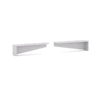 Axis Worktop Support Bracket L/R Pair to connect End Leg to Worktop