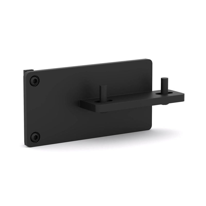 Studio 50mm Bracket to connect Single Workstation Rail to Hung Screen transom