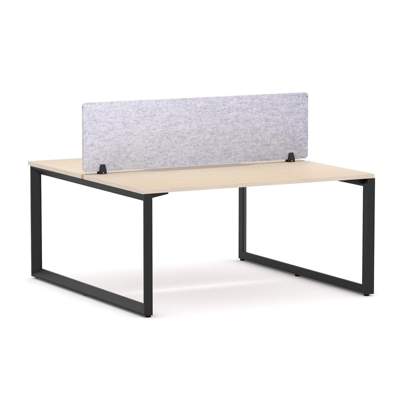 Anvil 2-Person Double-sided Desk Workstation Includes: AcoustiQ Screen