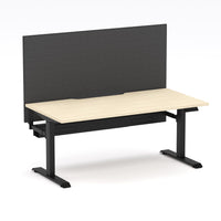 Montana Electric Standing Straight Workstation - With Graphite Elite25 Screen (3 Stages)
