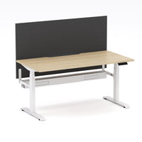 Montana Electric Standing Straight Workstation - With Graphite Elite25 Screen (3 Stages)